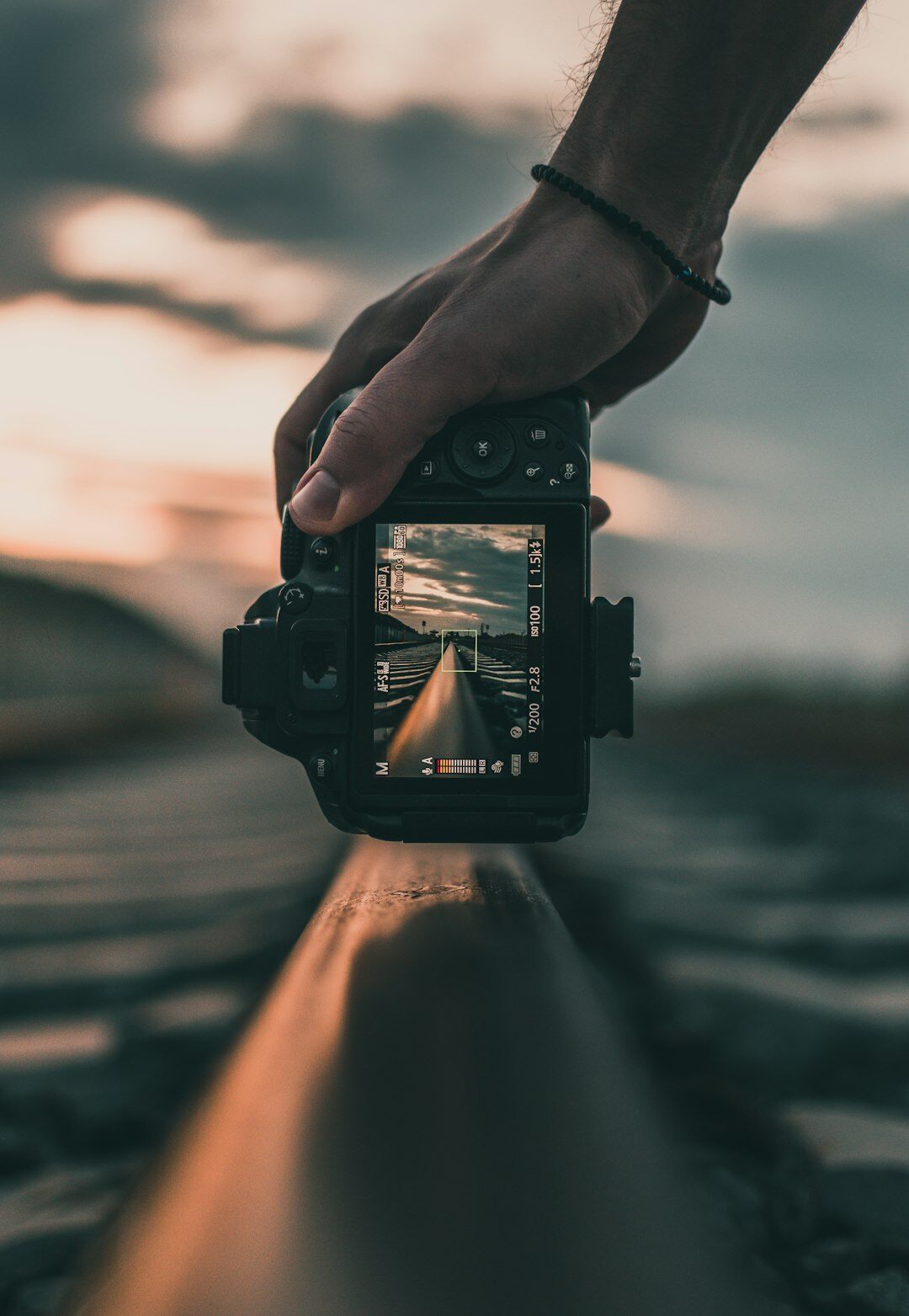 photographer with camera
